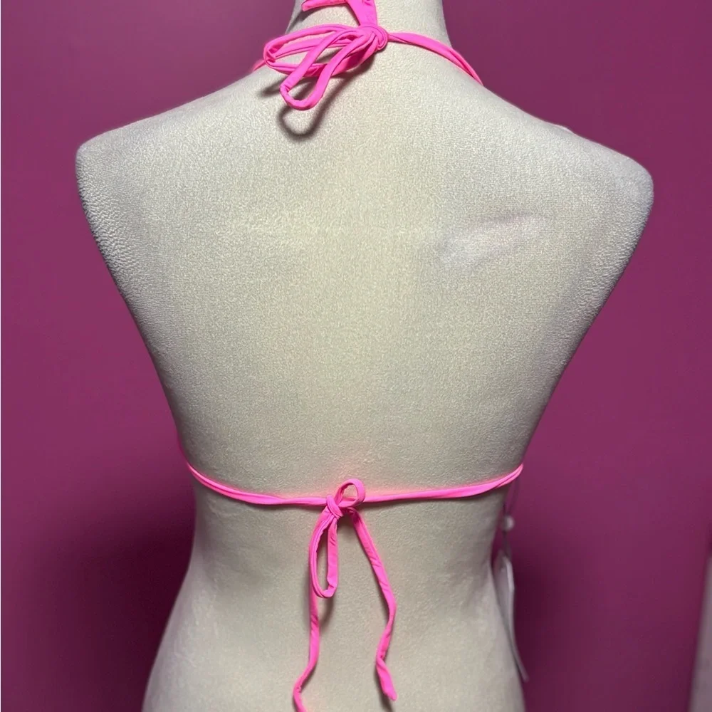 Peixoto ladies light bubblegum pink “Fifi” Bikini Top NWT! (Size M)